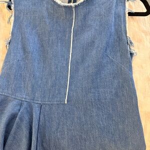 Women's Blue Jean shirt by Golden goose